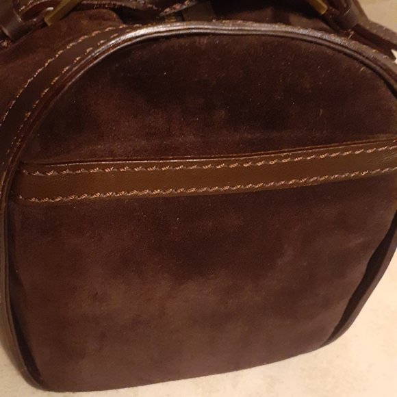 Burberry Suede Fringe Bag Satchel w/ Fringes - Picture 6 of 11